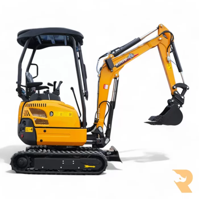 Rhinoceros XN18 Mini Excavator (Swing Boom and Extension Tracks) - Image 2