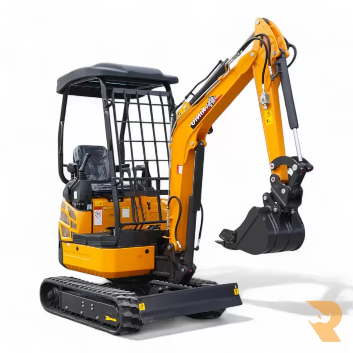 Rhinoceros XN18 Mini Excavator (Swing Boom and Extension Tracks)
