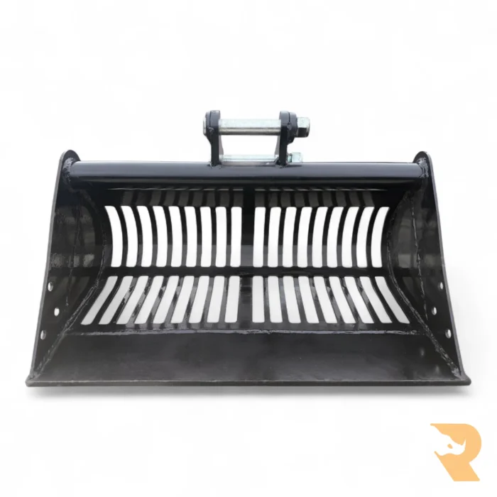 Riddle (Skeleton/Shaker) Bucket 600mm, 25mm Pins for Mini Excavators