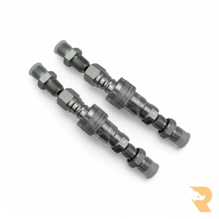 Mini Digger Hydraulic Quick Coupling Kit 3/8“ M18