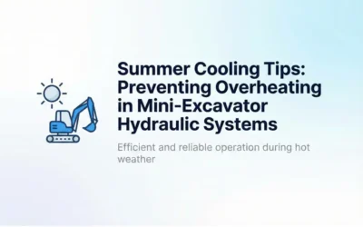 Summer Cooling Tips: Preventing Overheating in Mini- Excavator Hydraulic Systems