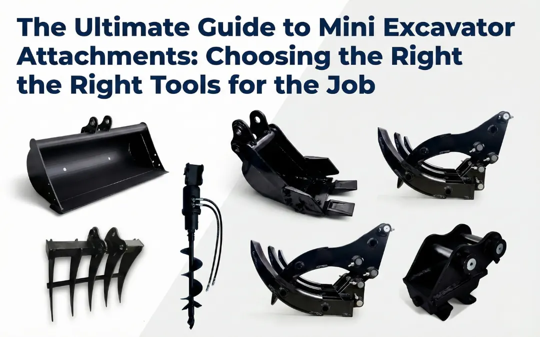 The Ultimate Guide to Mini Excavator Attachments: Choosing the Right Tools for the Job