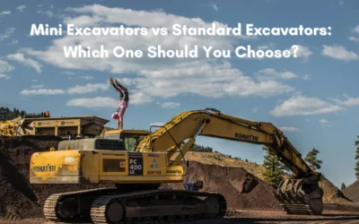 Mini Excavators vs Standard Excavators: Which One Should You Choose?