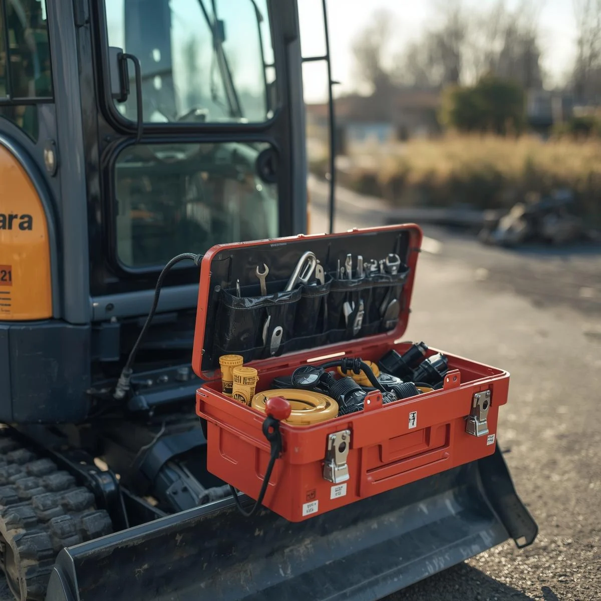 Mini excavator maintenance - daily inspection and care
