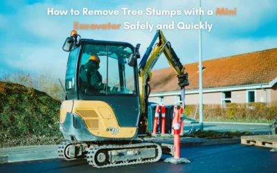 How to Remove Tree Stumps with a Mini Excavator Safely and Quickly