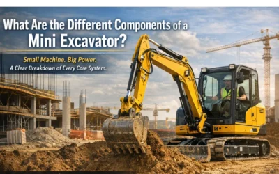 What Are The Different Components Of A Mini Excavator?